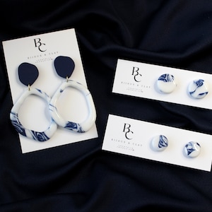 Polymer clay "Rina" earrings