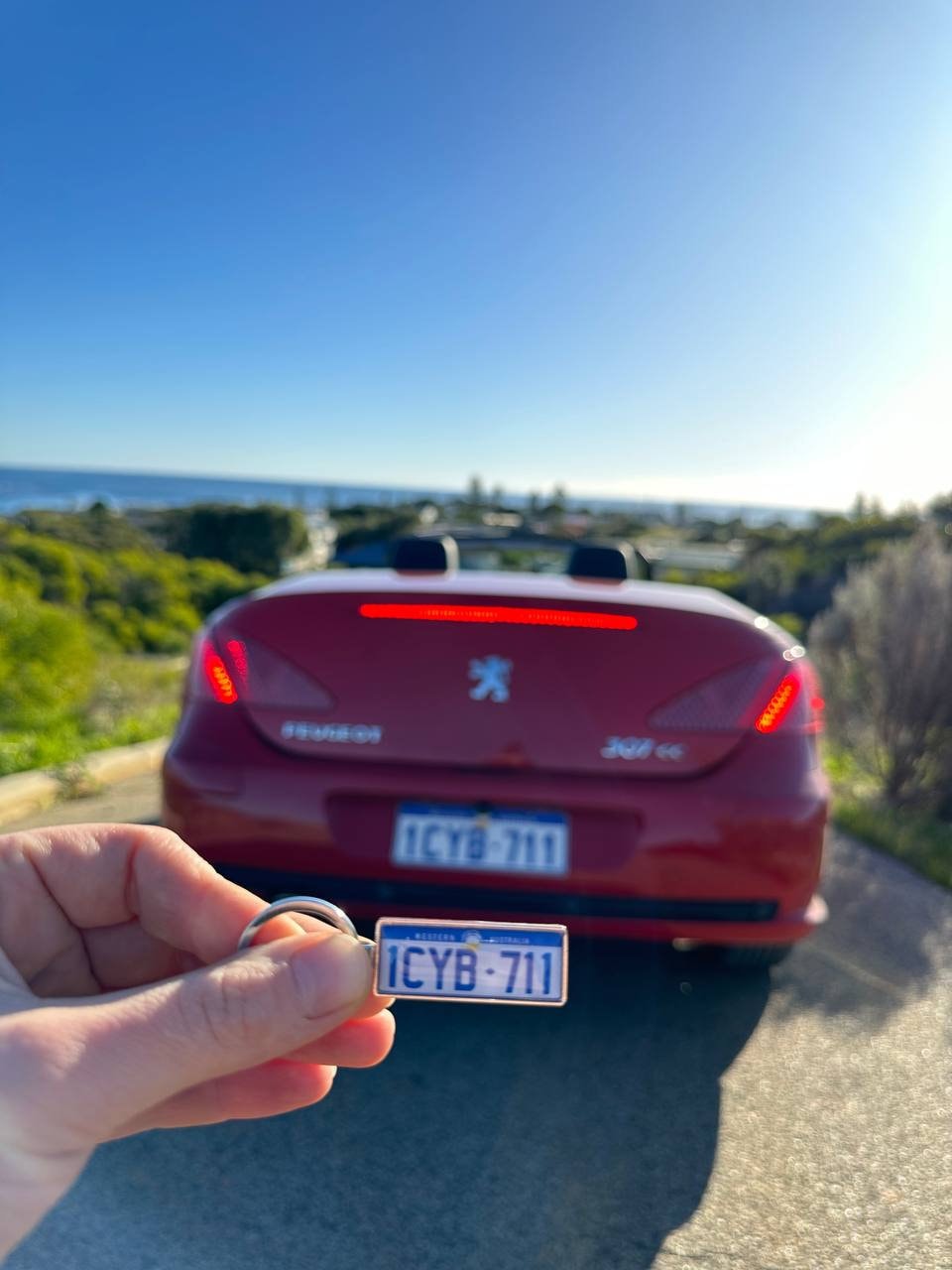 Number Plate Keyring With Name, Car Logo, Photo Personalised Keyrings