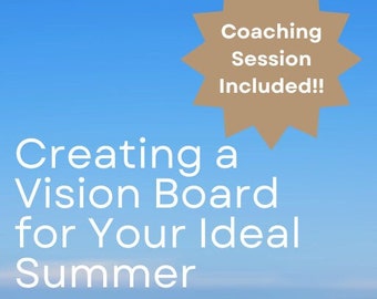 E-Book Ideal Summer Vision Board - Edizione speciale per la mamma!!! Include sessione di coaching!