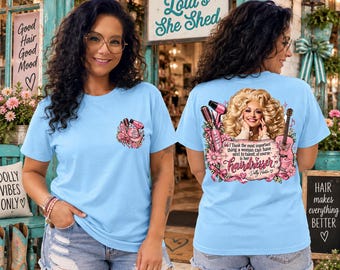Dolly’s HAIRDRESSER Custom Graphic Shirt