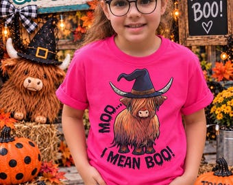 Youth MOO…I MEAN BOO! Graphic Shirt