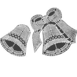 Bell, bobbin lace pricking