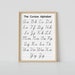 Cursive Alphabet Poster: Handwriting Chart (digital Download) - Etsy
