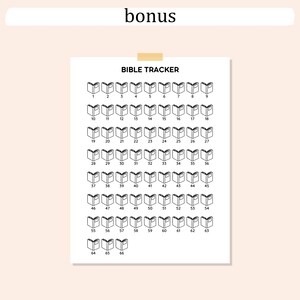 Printable Bible Reading Log Checklist, Bible Reading Tracker, Bible ...