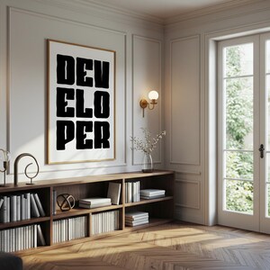 Fun Developer Poster, Nerdy Computer Science Office Decor, Programming ...