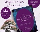 369 Guided Manifestation Journal | Abundance Planner | Mindfulness Wellness Dream Life Workbook | Instant Digital Download Printable PDF