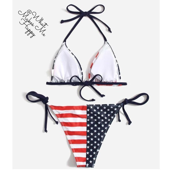 No Coverage Bikini Etsy