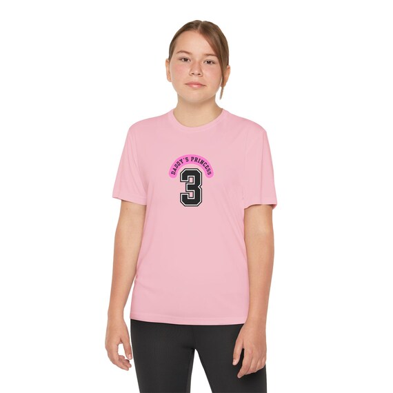 Father's Day Daddy's Princess Youth Competitor Tee, Customizable Matching Family Outing Shirt