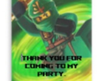 Ninjago Party-gunsten