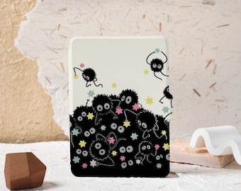 Cute Briquette Personalised Case Cover for Kindle Paperwhite 1/2/3/4, All New Kindle Case Kindle Cover, Custom Kindle Paperwhite Cover