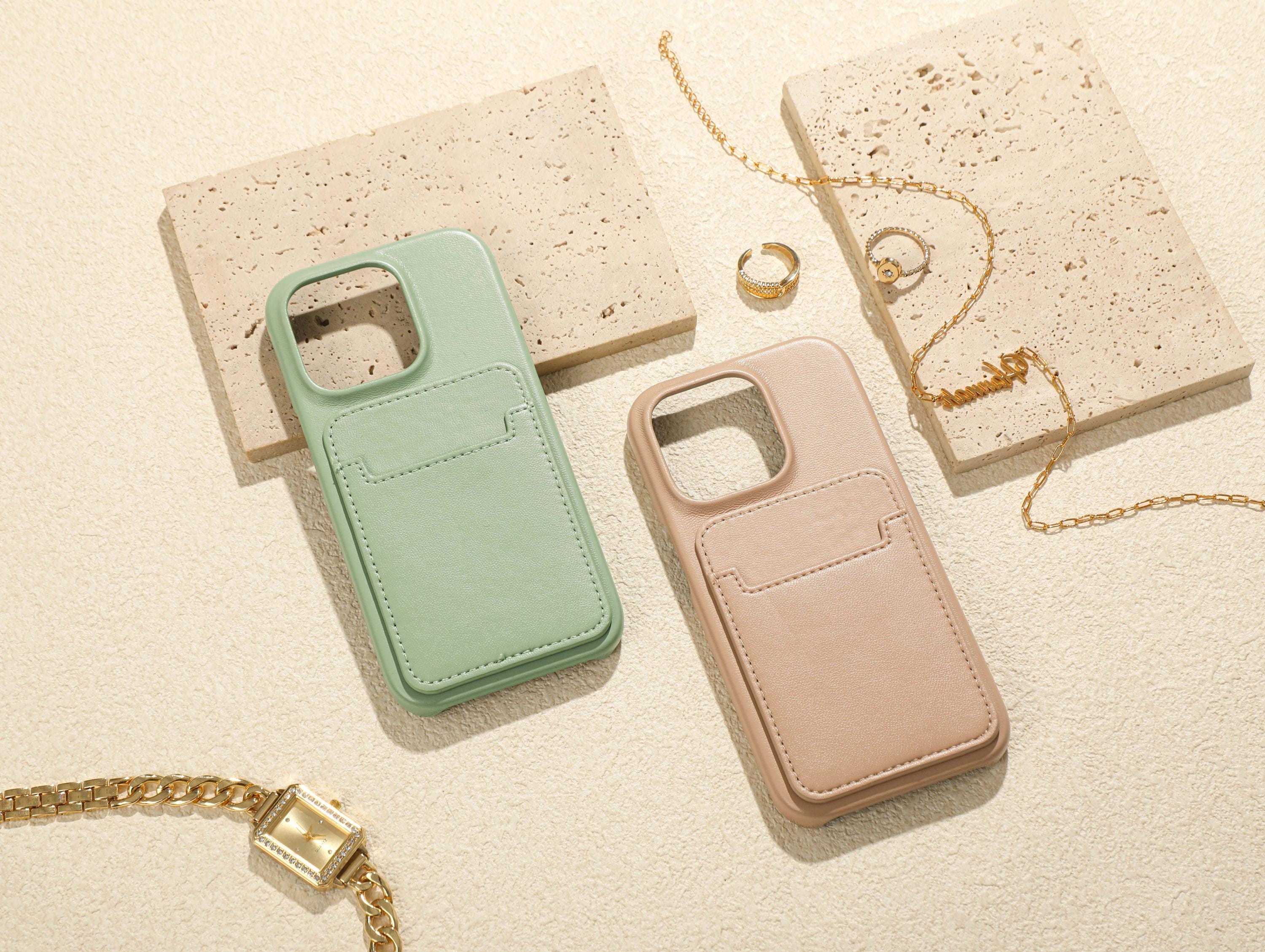 Monogram Initials Phone Cover, Personalized PU Leather iPhone Case, iphone Case for iPhone 16 15 Pro, 14 Pro Max, iPhone16 15 14 13 12 11