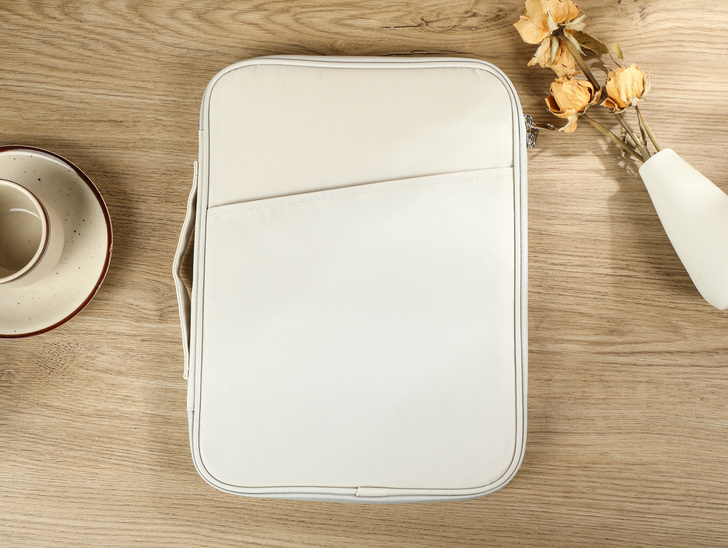 Light Grey Laptop Sleeve, Laptop Case, Device Sleeve, MacBook Cover