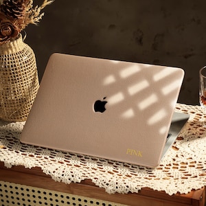 Light Brown MacBook Case for MacBook Air 13 15&quot; Pro 13 14 15 16&quot;, MacBook Case, Protective Cover for MacBook A3113/A2337/A2681