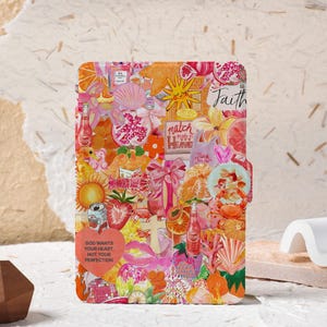 Funda personalizada con diseño de álbum de recortes para Kindle Paperwhite 1/2/3/4. Nueva funda para Kindle. Funda personalizada para Kindle Paperwhite. Kpw6.