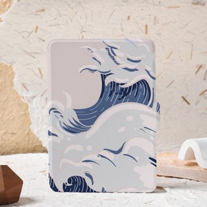 Sea Wave Personalised Case Cover for Kindle Paperwhite 1/2/3/4, All New Kindle Case Kindle Cover, Custom Kindle Paperwhite Cover