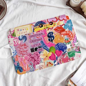 Scrapbook Custom Laptop Sleeve, Laptop Case, Device Sleeve, MacBook Cover, High Quality Laptop Bag & Mouse pad, Personalized Gift