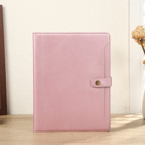 Capa de couro pu personalizada rosa para ipad, capa air 4/5 com slot para cartão, capa ipad pro 11 12.9, capa ipad para ipad8/9/10, ipadmini4/5/6