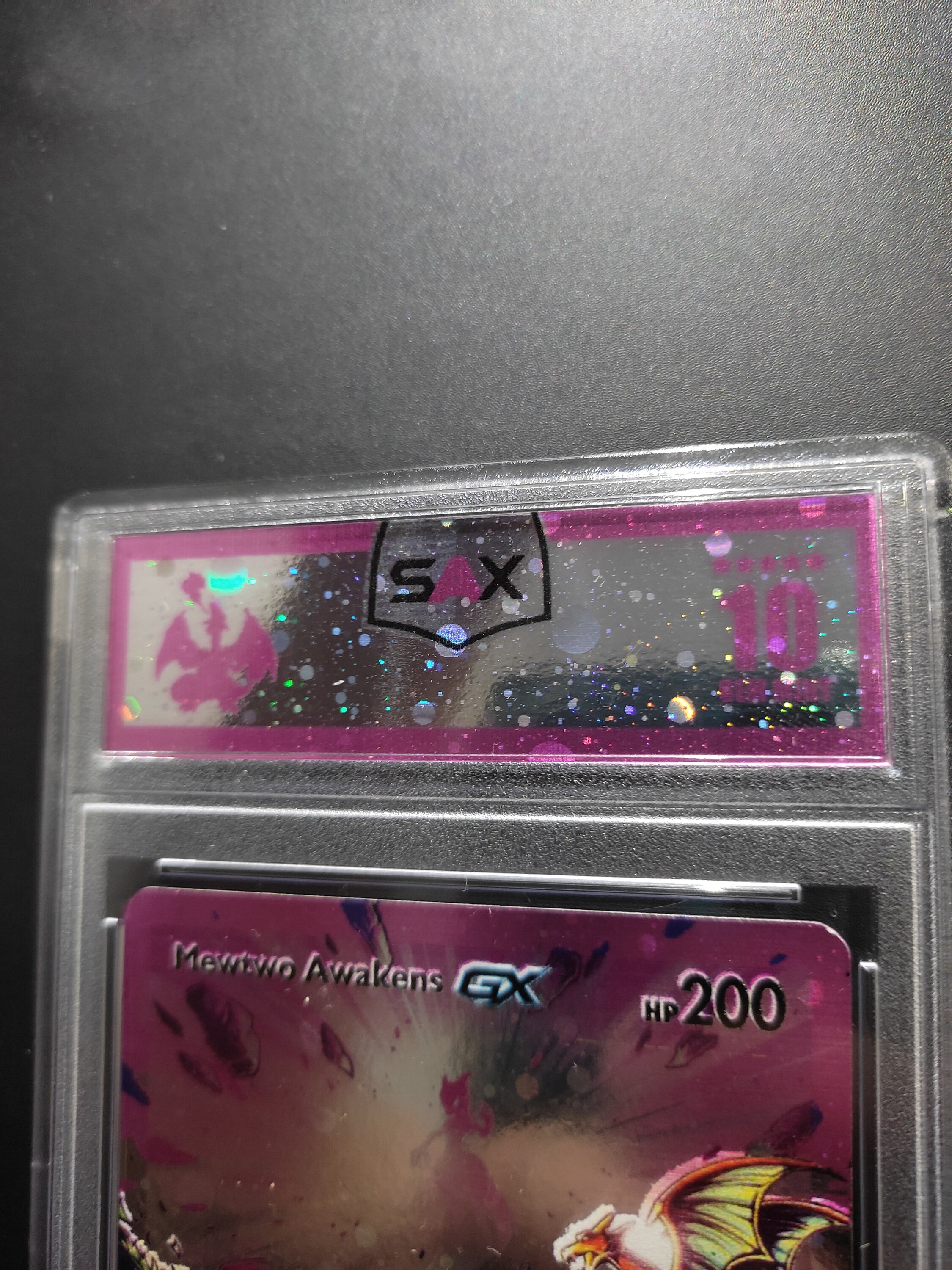 Solar Zekrom GX Shattered Ice Full Art Holo Fanmade Custom 