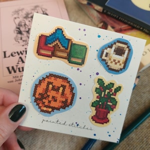 February Stardew Valley Stickers