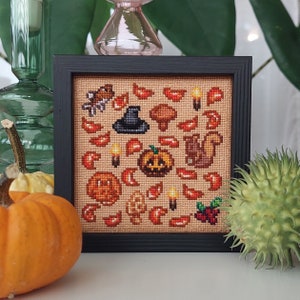 Stardew Valley - Fall Cross Stitch Pattern