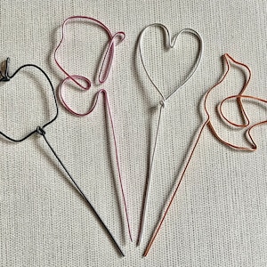 Plant Pot Stake, Plant Lover Gift, Plant Gift, Plant Pot Wire Stake, Wire Garden Stake, Plant Pot Decoratie, Leraar Gift, Letterbox Gift