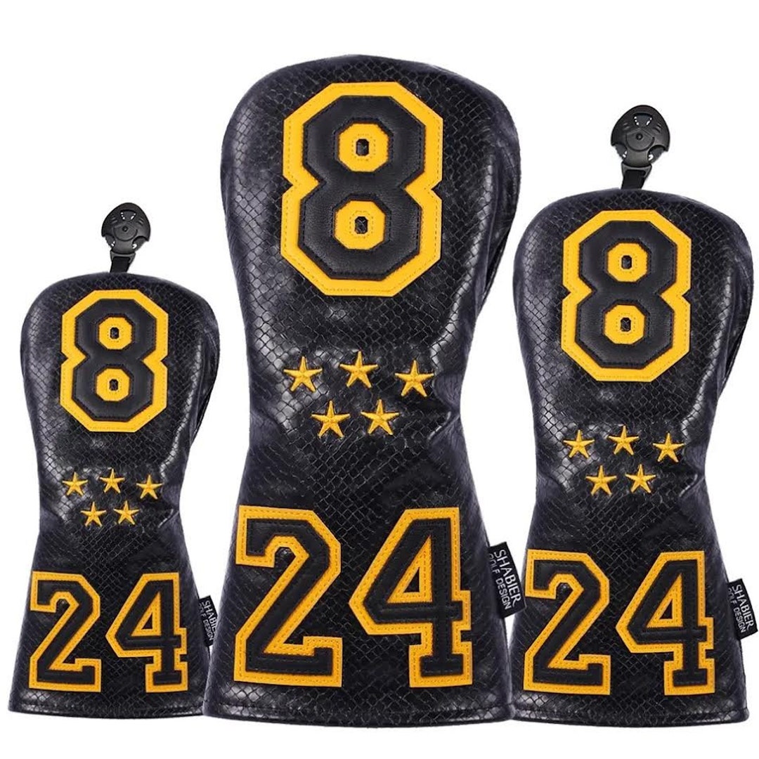 Kobe Bryant Golf Headcovers Snake Leather Golf Headcover Etsy