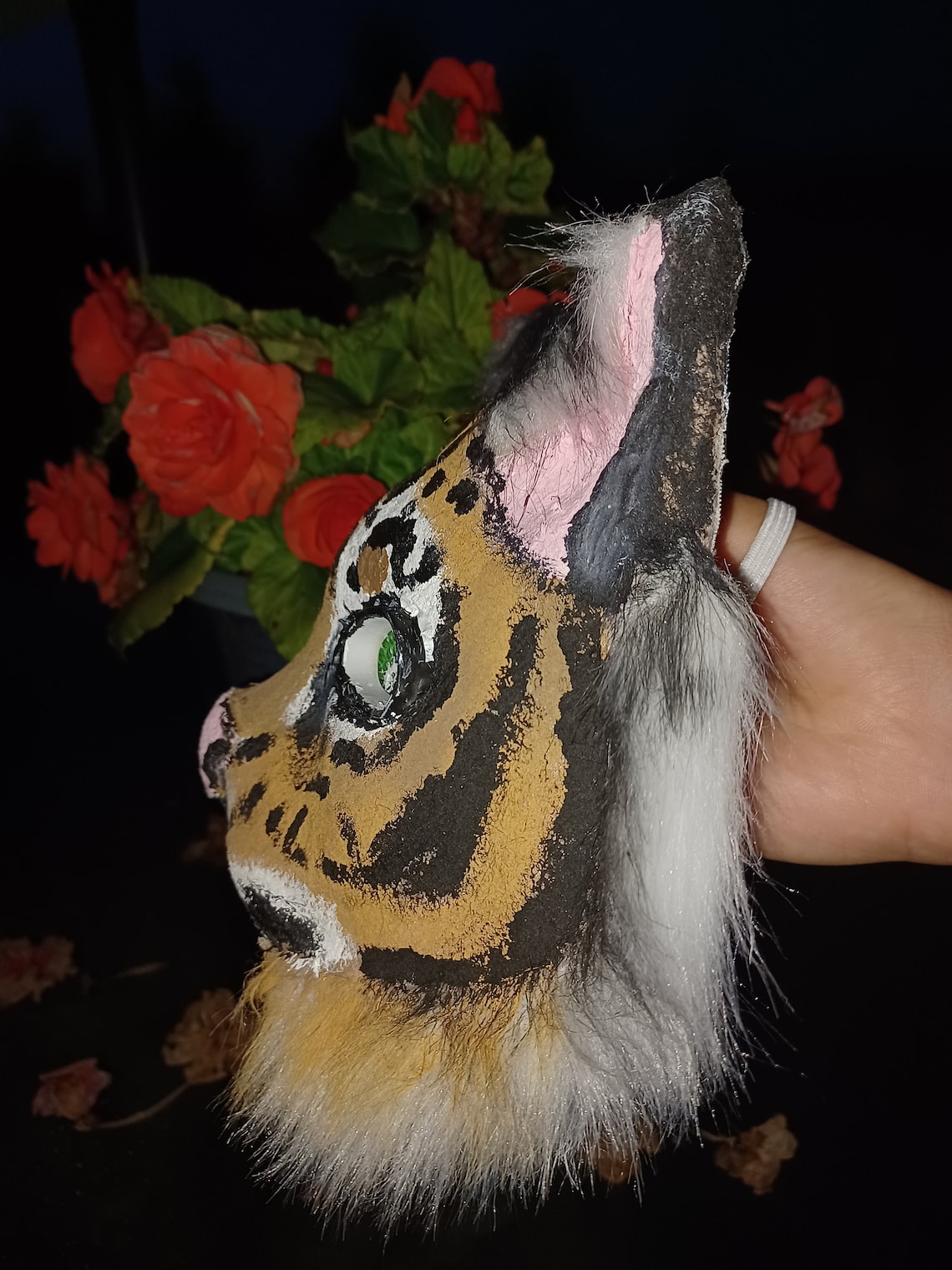 Tiger Therian Mask - Etsy Canada