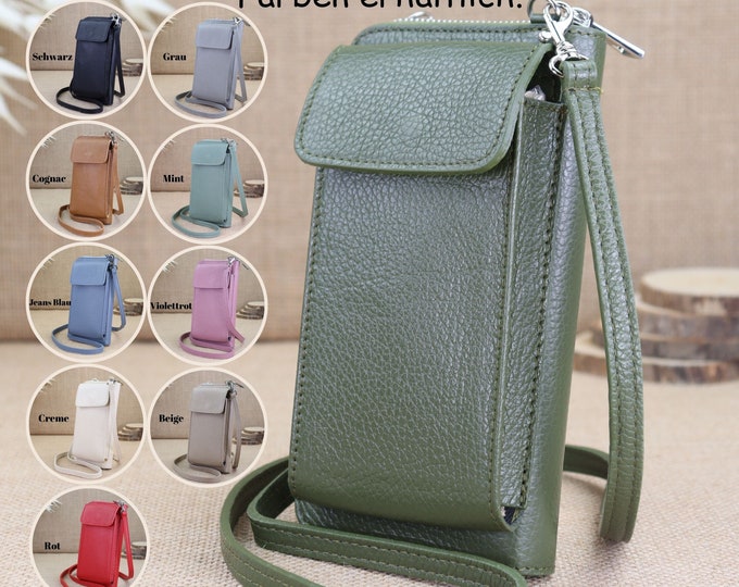 12585 Leather Phone/Slim Crossbody Bag