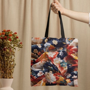 Sandbody bag set enamel brocade floral pattern formal kimono bag