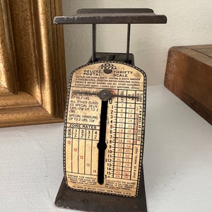 Small Vintage Postage Scale