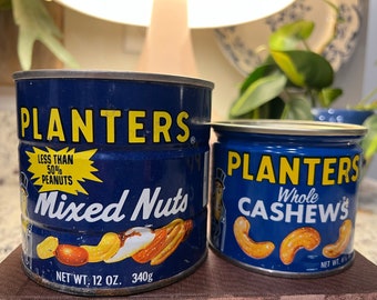 Planter Mixed Nuts Tins