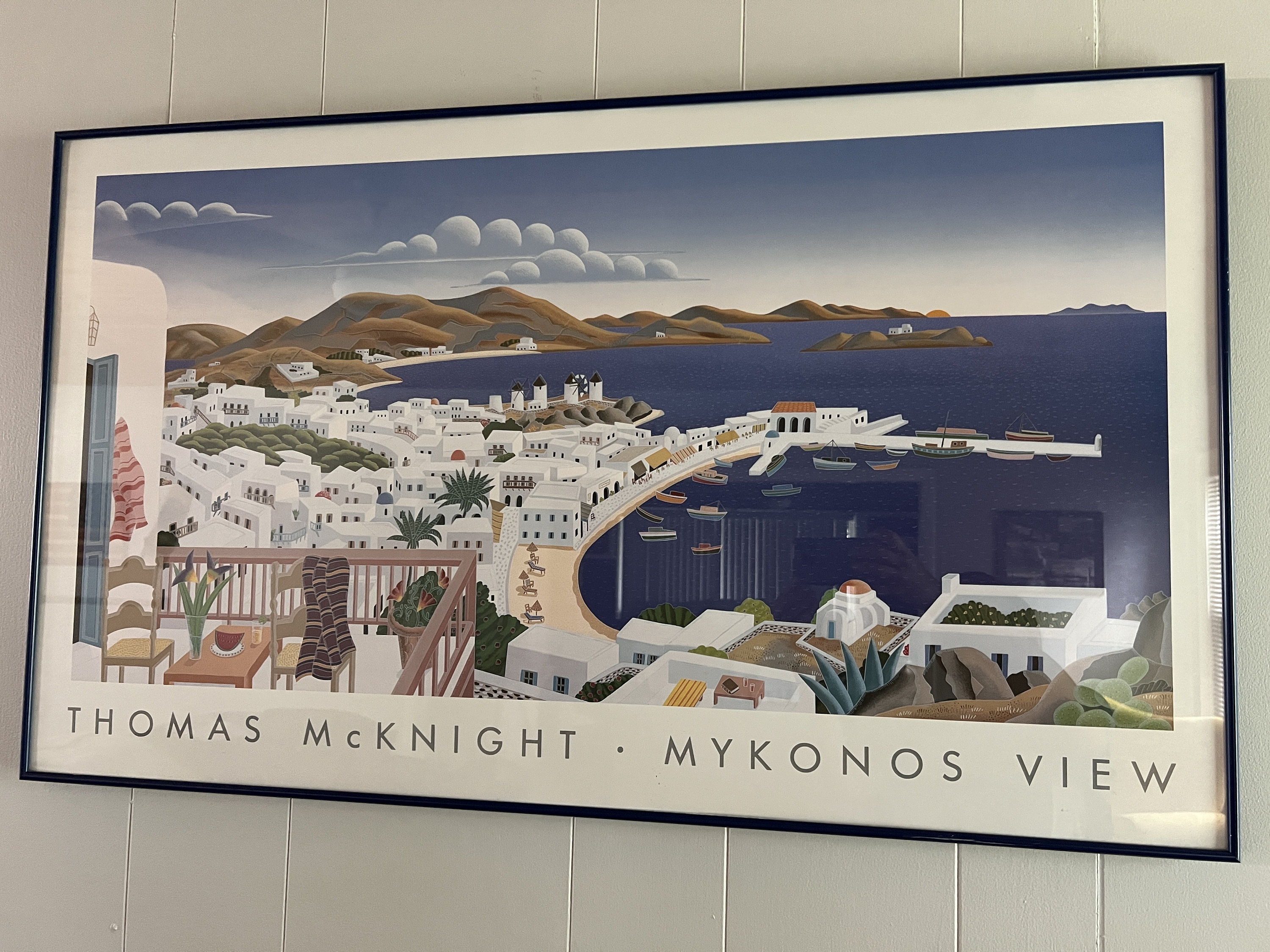 トーマスマックナイト ポスター・パネル（MYKONOS VIEW） トーマス