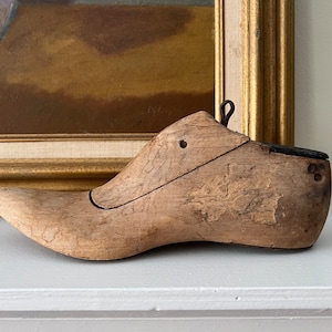 Antique Wooden Shoe Form