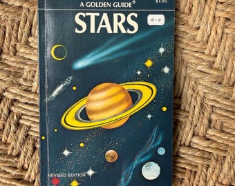 Vintage Goldsn Guide Stars Book