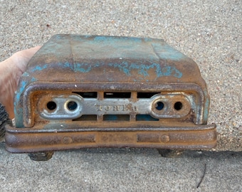 Vintage Blue Tonka Sportsman Step SidePickup Truck from 1950s-1960s