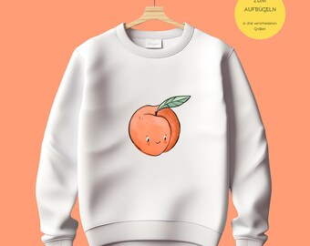 Iron-on image / iron-on motif / Peach / Peachi A6, A5, A4