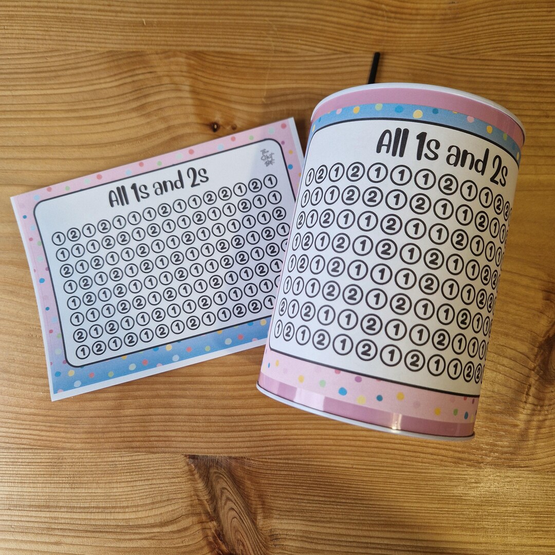 All 1s and 2s Money Tin Sticker | Sinking Fund | Cash Stuffing | Cash ...