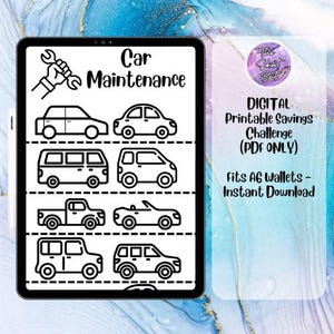 デジタル | 車のメンテナンス | PDF | キャッシュスタッフィング | 現金貯蓄チャレンジ | 予算作成用封筒 | 積立金 | A6バインダー