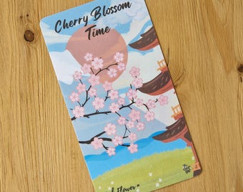 Cherry Blossom Time | Sinking Fund | Cash Stuffing | Cash Savings Challenge | Budgeting Envelopes | Laminate Tracker | A6 Binder