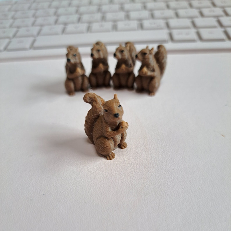 100 Mini Eichhörnchen Bild 3