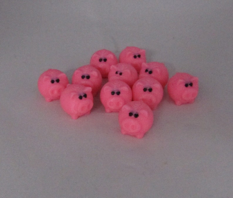 100 Mini Schweinchen Bild 2