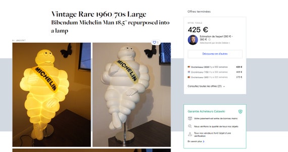 Michelin Bibendum - original figure in original box - 48 cm - Catawiki