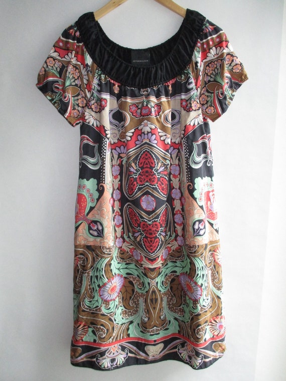 anna sui for anthropologie silk dress Anna Sui For Anthropologie Silk Dress Size 2