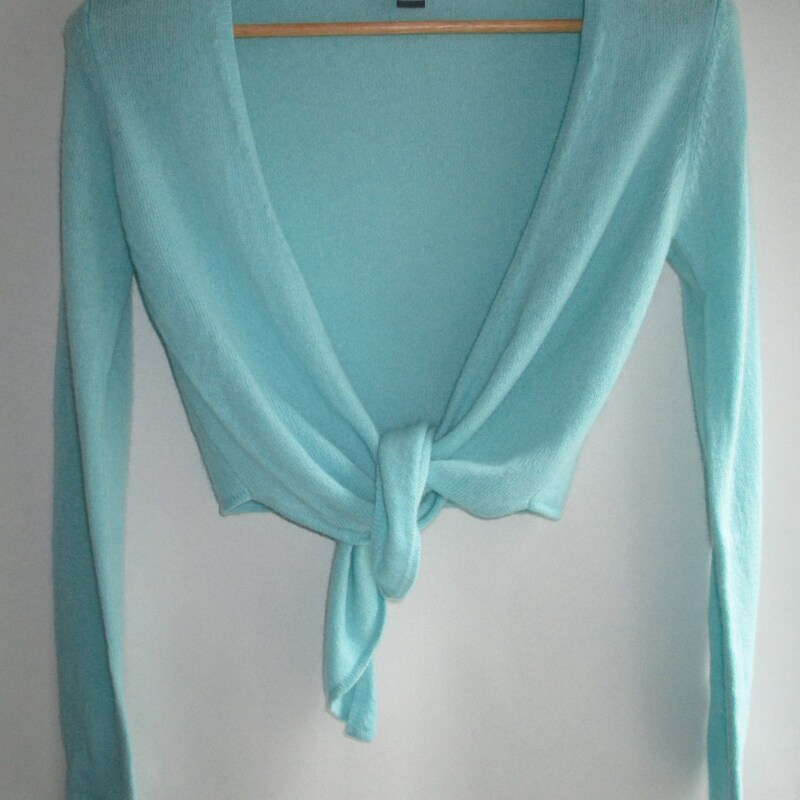 Tie front sweater cardigan main image 1