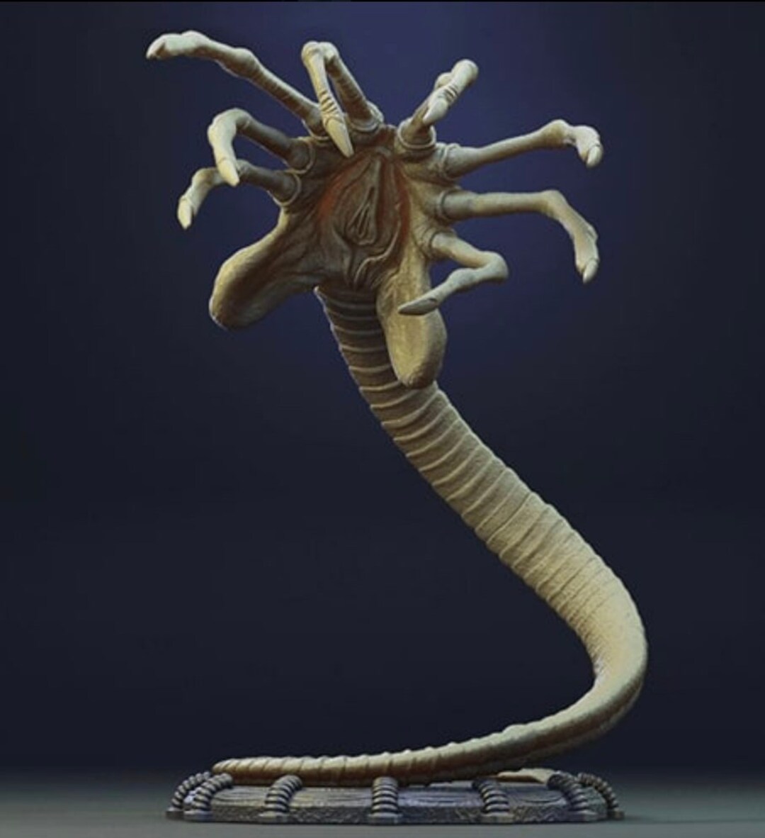 Facehugger Figure 3D Model for 3D Printers 3d Printing Files Etsy