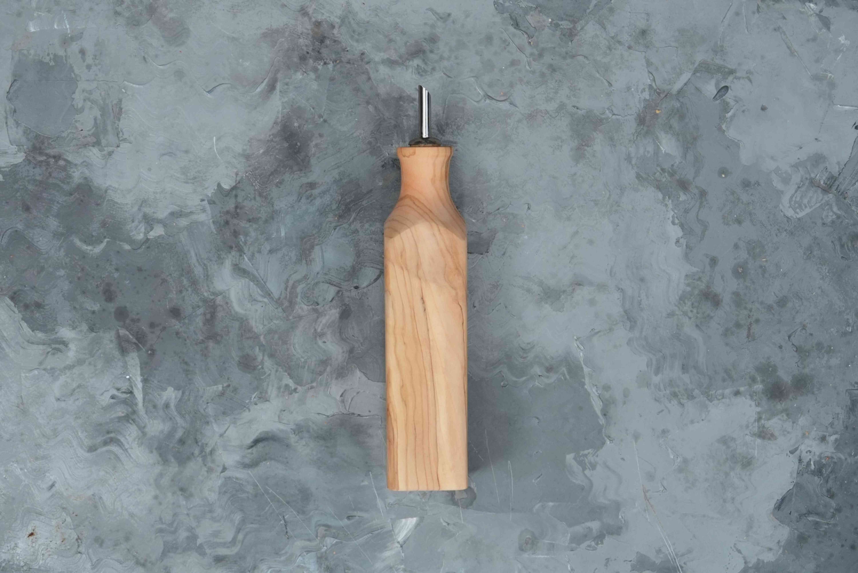Rustic Olive Wood Can, Olive Oil Dispenser, Cool Olive Bottle, Wooden