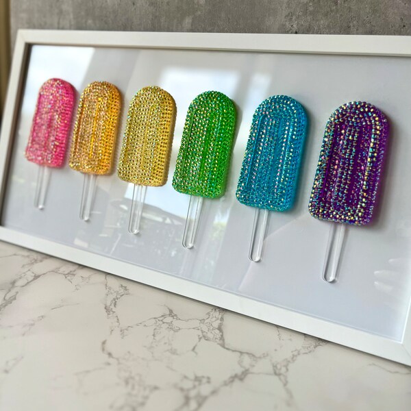 Popsicle 3d Wall Art Etsy