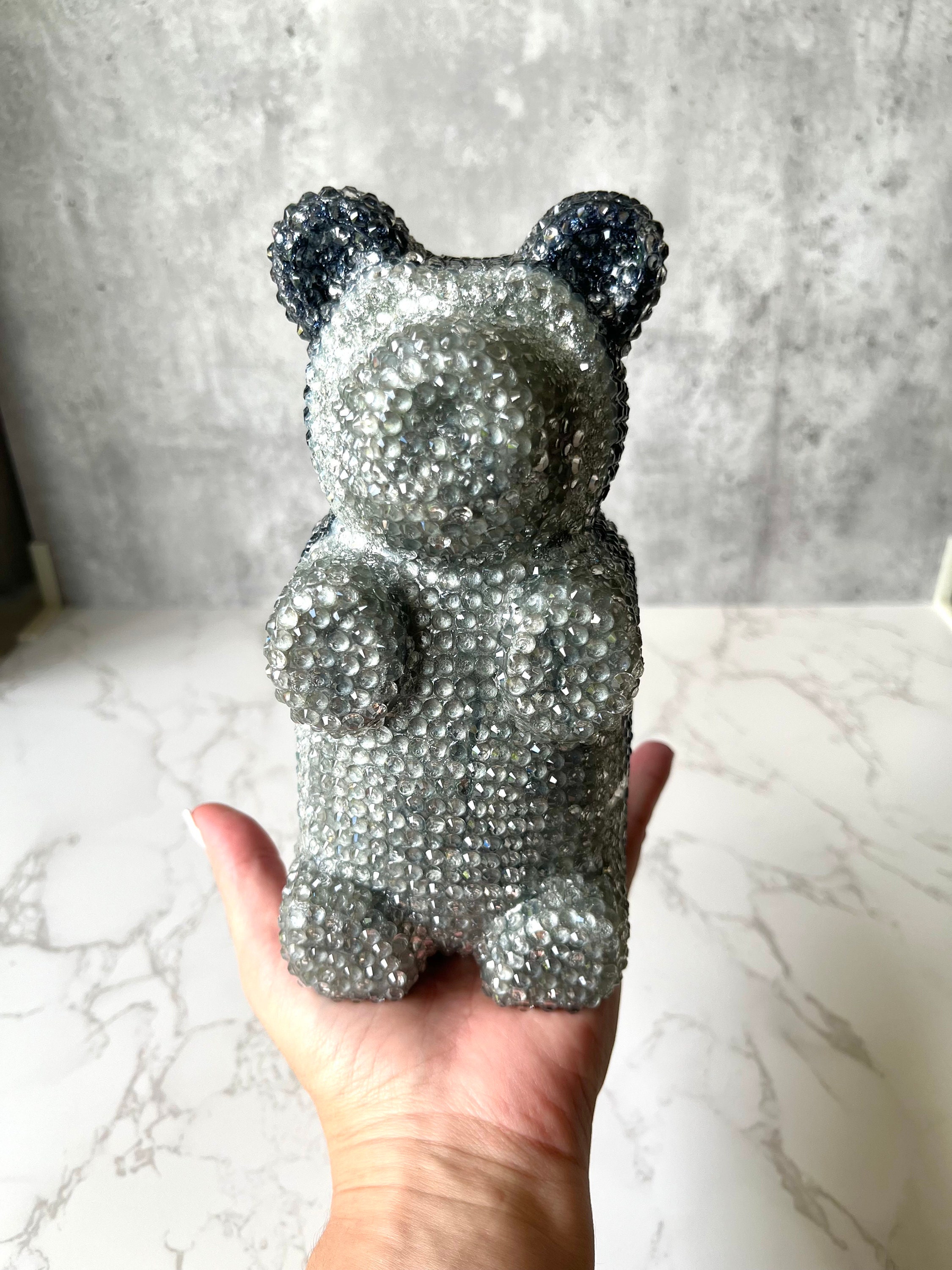 Mini Blue Gummy Bear Wall Statue Mini Blue Gummy Bear Wall Statue  [CANS238B-PG] - $90.00 : Behind the Fence Statues Gallery, Behind the Fence  Statues Gallery