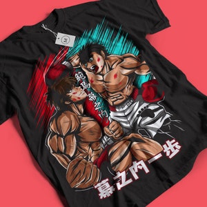 Anime japonês masculino Hajime No Ippo Fanart Impresso T-shirt, Harajuku  T-shirt para mulheres, verão - AliExpress