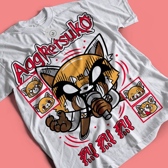 Aggrestsuko Retsuko Shirt Sanrio Comedy Shirts Cute Anime T shirt Gift for Anime Lover Cool Anime Tee Jdm t shirt Unisex Etsy Australia